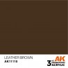 Farba akrylowa Leather Brown firmy AK Interactive 11110