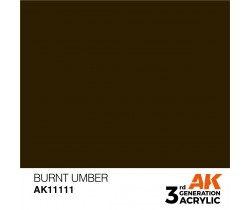 Farba akrylowa Burnt Umber firmy AK Interactive 11111