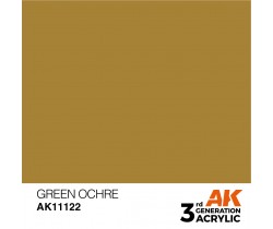 Farba akrylowa Green Ochre firmy AK Interactive 11122