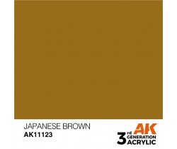 Farba akrylowa Japanese Brown firmy AK Interactive 11123