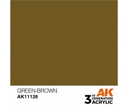 Farba akrylowa Green Brown firmy AK Interactive 11126