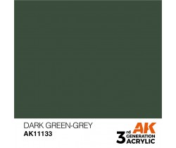 Farba akrylowa Dark Green Grey firmy AK Interactive 11133