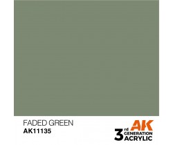Farba akrylowa Faded Green firmy AK Interactive 11135