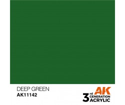 Farba akrylowa Deep Green firmy AK Interactive 11142