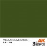 Farba akrylowa Medium Olive Green firmy AK Interactive 11148