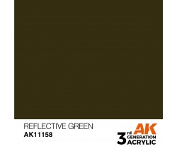 Farba akrylowa Reflective Green firmy AK Interactive 11158