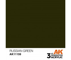 Farba akrylowa Russian Green firmy AK Interactive 11159