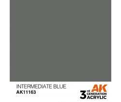 Farba akrylowa Intermediate Blue firmy AK Interactive 11163