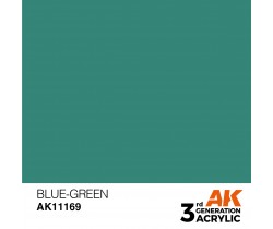 Farba akrylowa Blue Green firmy AK Interactive 11169