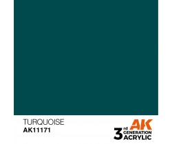 Farba akrylowa Turquoise firmy AK Interactive 11171