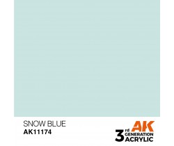 Farba akrylowa Snow Blue firmy AK Interactive 11174