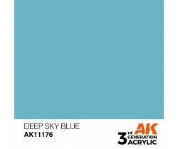 Farba akrylowa Deep Sky Blue firmy AK Interactive 11176