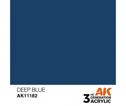 Farba akrylowa Deep Blue firmy AK Interactive 11182
