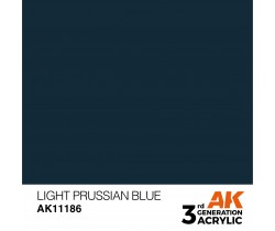Farba akrylowa Light Prussian Blue firmy AK Interactive 11186