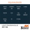 Light Prussian Blue 17ml – AK11186