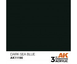 Farba akrylowa Dark Sea Blue firmy AK Interactive 11190