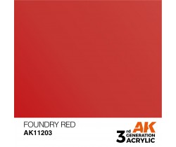 Farba akrylowa Foundry Red firmy AK Interactive 11203