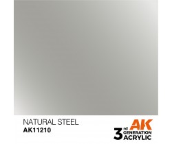 Farba akrylowa Natural Steel firmy AK Interactive 11210