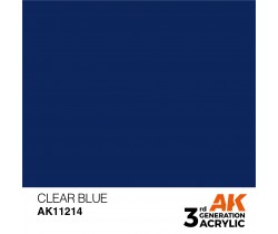 Farba akrylowa Clear Blue firmy AK Interactive 11214