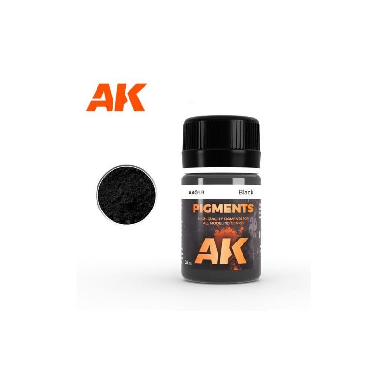 Pigment Black 35 ml - AK039