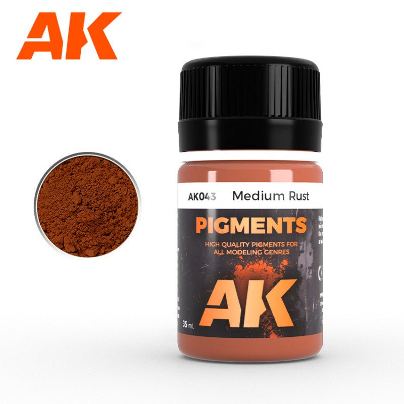 Pigment Medium Rust 35 ml - AK043