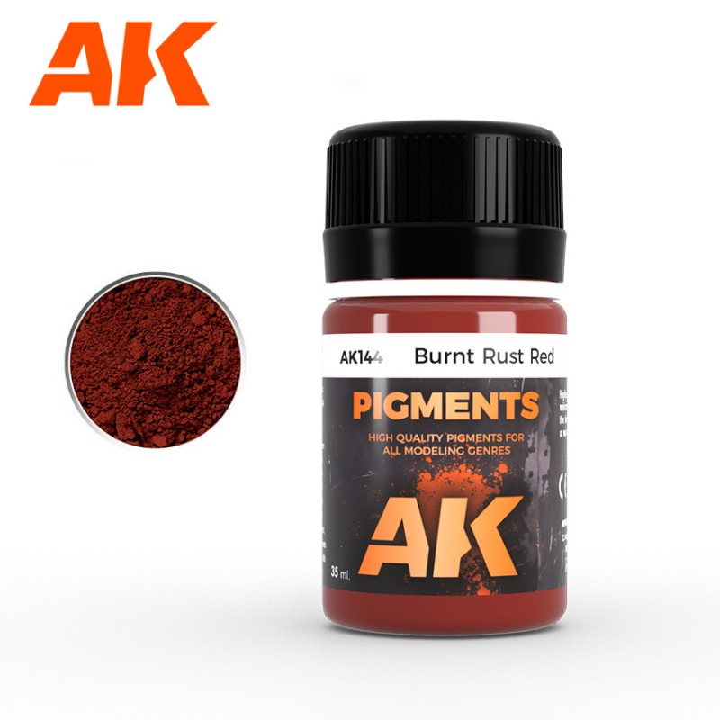 Pigment Burnt Rusty Red 35 ml - AK144