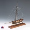Drewniany model kutra marynarki Lady Nelson firmy Amati 1300/01