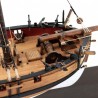 Drewniany model kutra marynarki Lady Nelson firmy Amati 1300/01