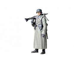 Figurka niemieckiego żołnierza z MG42 w skali 1/16 firmy Tamiya 36306