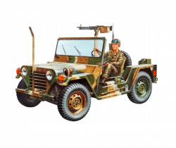 Model samochodu US M151A2 Ford MUTT do sklejania firmy Tamiya 35123