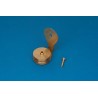 Double brass blocks 5,9mm 4pcs - RB Model 10830