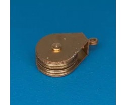 copy of Double brass blocks 7,1mm 4pcs - RB Model 10840