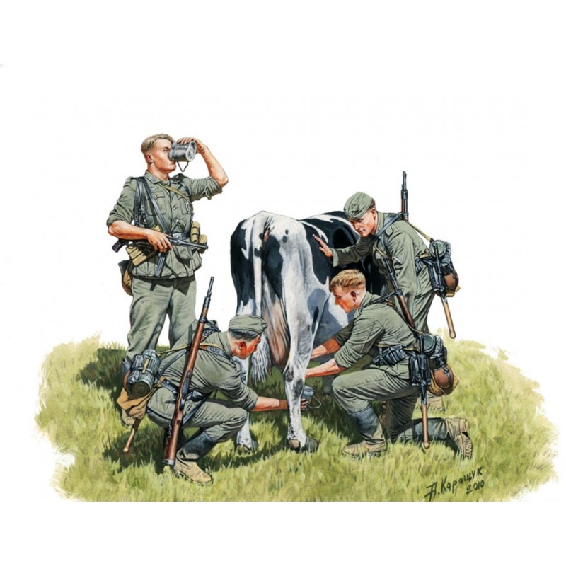 Operation Milk german infantry WW II Era
