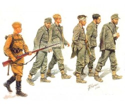 Figurki niemieckich jeńców 1944 firmy Master Box 3517