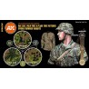 Zestaw farb do kamuflażu Waffen SS firmy AK Interactive AK11626