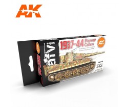 Zestaw farb do niemieckich czołgów 1937-44 AK Interactive AK11656