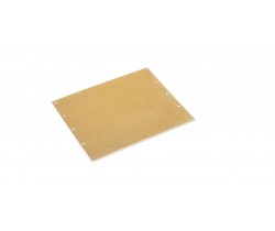 Płyta mosiężna 55x47x0.3mm firmy OcCre 17045 - sklep modelarski