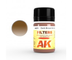 Filters dark brown for nato tanks 35ml - AK089