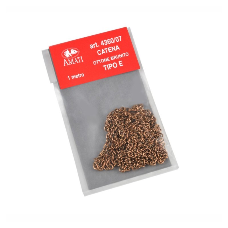 Copper chain type 2,5x3mm - Amati 4360/07