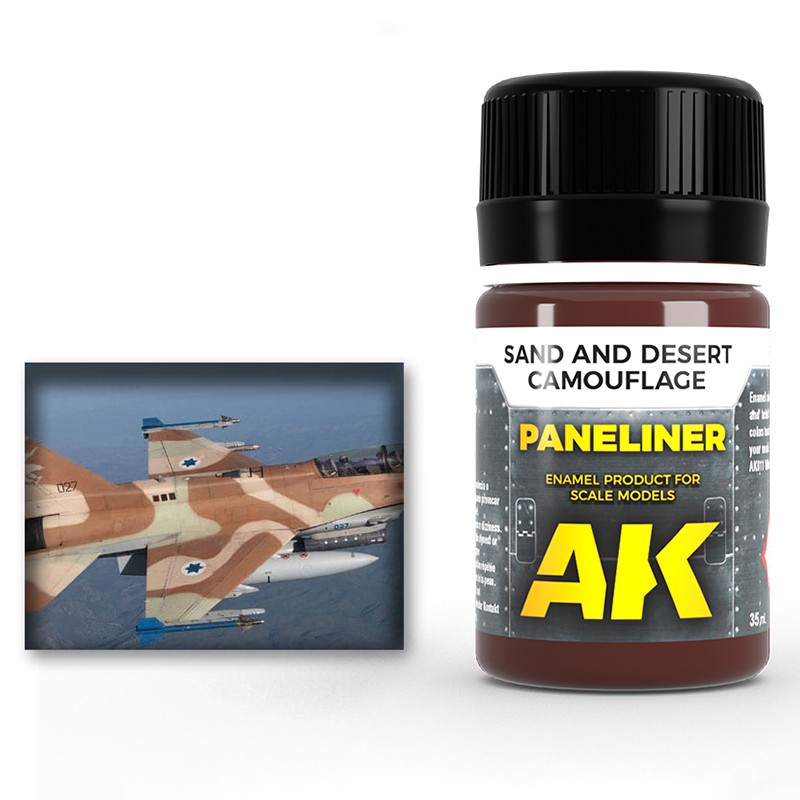 Paneliner Sand And Desert Camouflage 35ml - AK2073
