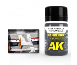 Paneliner Grey And Blue Camouflage 35ml - AK2072