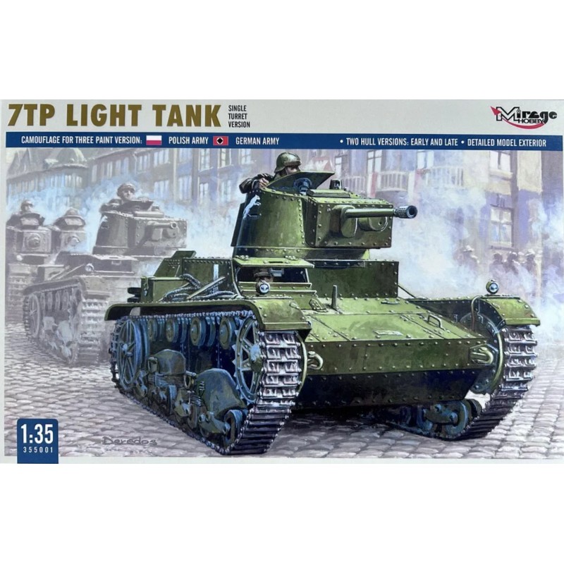 Light Tank 7TP - Mirage Hobby 355001
