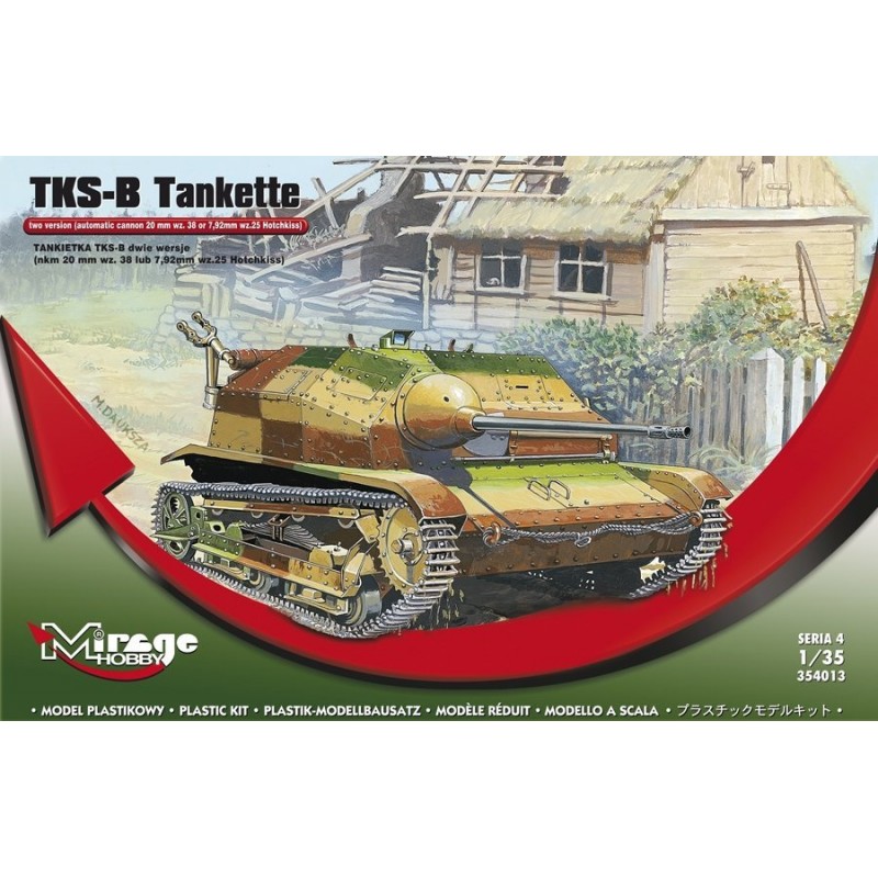 Polska tankietka TKS-B - Mirage Hobby 354013