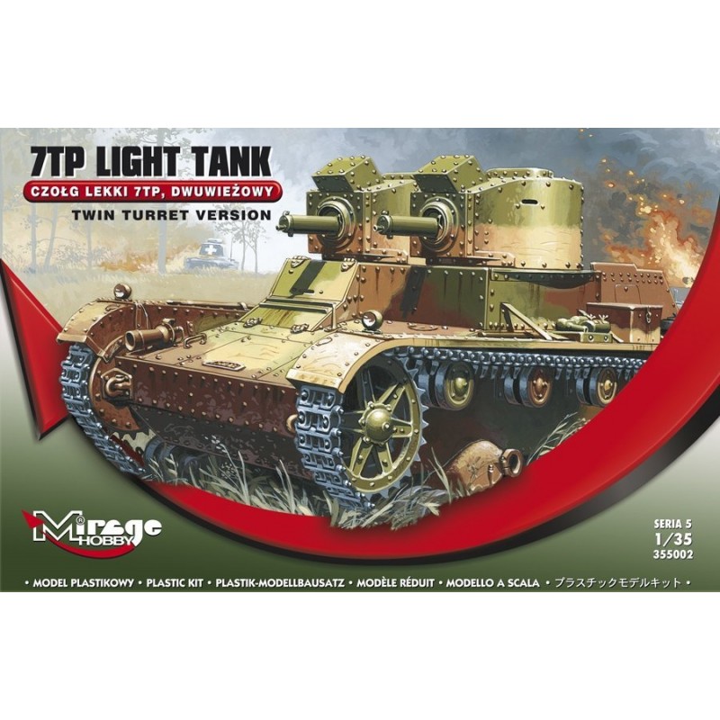 Light Tank 7TP - Mirage Hobby 355002