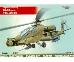 Model śmigłowca AH-64 Apache firmy Mirage Hobby 72052
