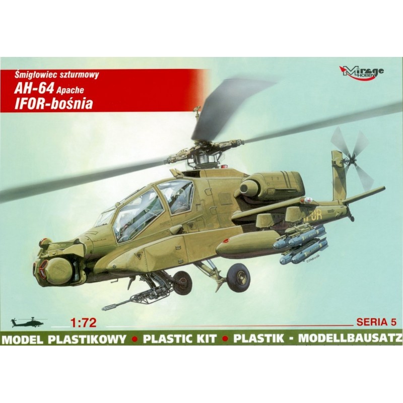 AH-64 Apache - Mirage Hobby 72052