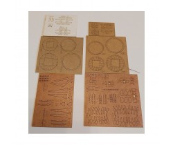 Części do budowy masztów modelu Wodnik  firmy Seahorse SE LAS014D