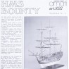 Plany modelarskie łodzi HMS Bounty firmy Amati 1032