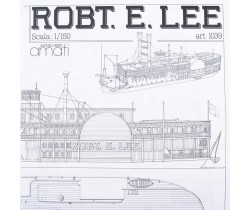 Robert E.Lee ship Plan by Amati 1039