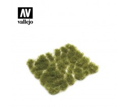 Kępki gęstej zielonej trawy 6mm do dioram firmy Vallejo SC413